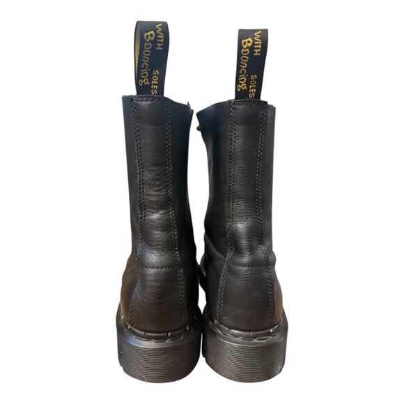 Dr Martens 10 Eye Cap Toe Platform Combat Boot 10934 Women US Size 10 - Picture 5 of 8